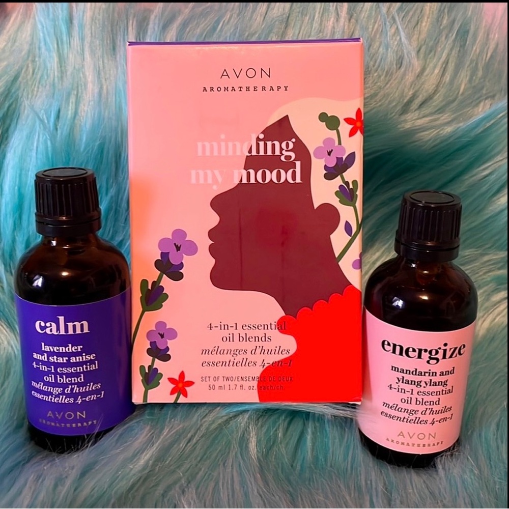 New Avon Aromatherapy Calm & Energize Essential Oils